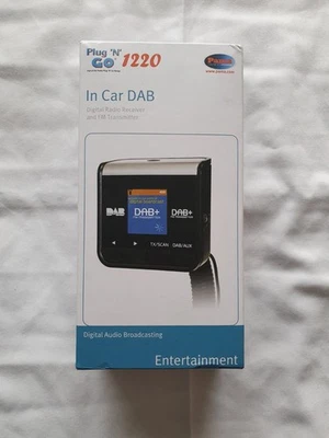Pama PNG1220 In Car DAB Radio Receiver FM Transmitter - Black - image 1 of 4