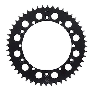 Primary Drive Rear Steel Sprocket 48 Tooth Black For YAMAHA YZ465 1981 - Picture 1 of 4