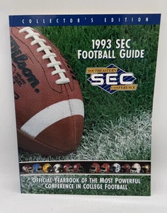 Southeastern Conference 1993 SEC Football Guide Collector’s Edition Yearbook - Bild 1 von 6