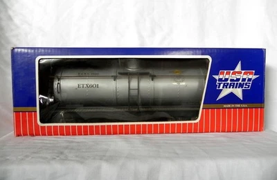 USA Trains SUNOCO Tank Car ETX601 Silver (G Scale) - Image 1 of 4