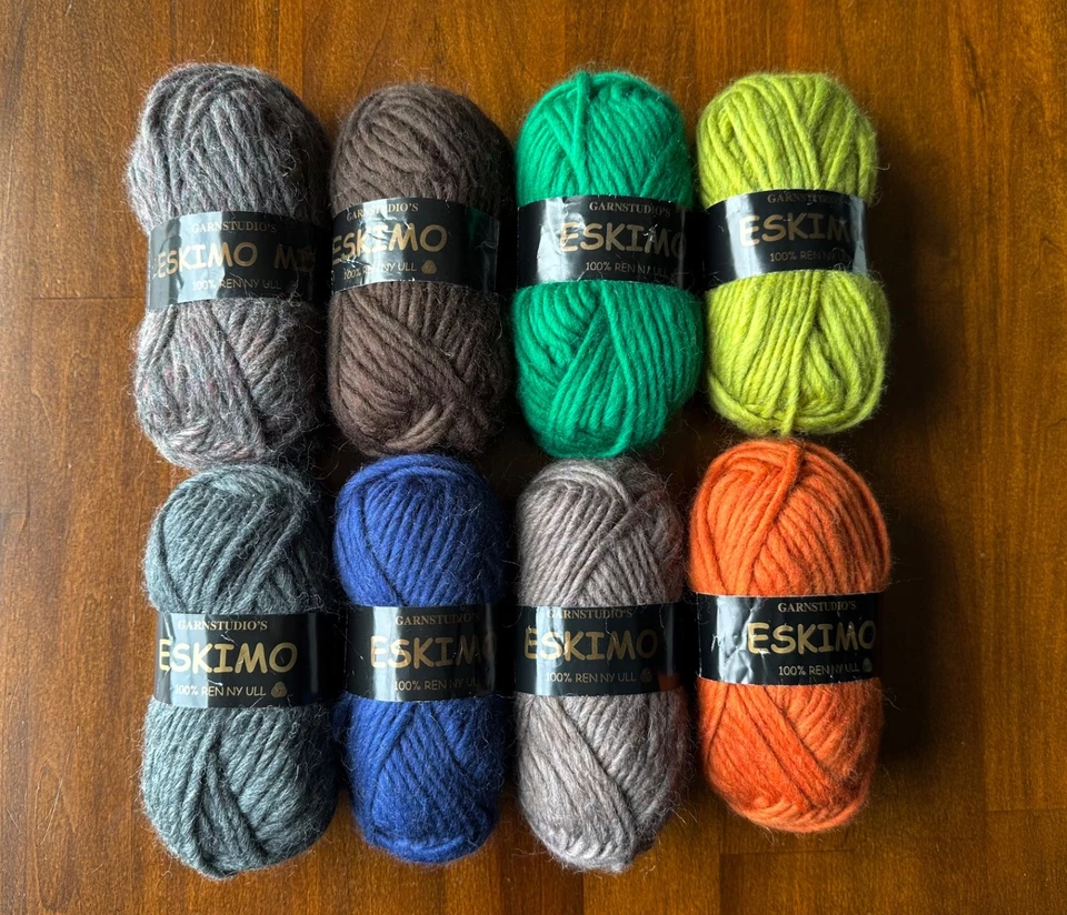 Garnstudio Eskimo Wool Yarn  - 100% Wool  - Super Bulky Yarn - Image 1 of 1