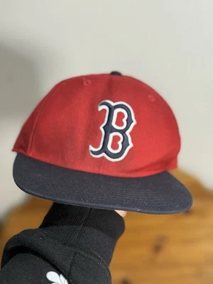 Boston Red Sox Sombrero Adulto Rojo 47 Marca Snapback Béisbol Fenway Park Colección Foto 1 de 4