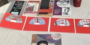 Vintage Japanese Language Learning Lot books, cds, guides FREE S/H - Picture 1 of 9