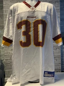 Reebok NFL On Field Washington Redskin Canidate #30 White Jersey Size XL - Picture 1 of 10