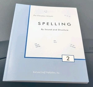 Rod and Staff Spelling 2 By Sound and Structure Student Book Workbook Homeschool - Picture 1 of 6