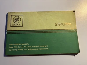 Buick Skylark Owner's manual 1985 ORIGINAL - Foto 1 di 2