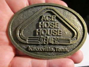 VINTAGE ACE HOSE HOUSE COMPANY GÜRTELSCHNALLE - GW-8 - Bild 1 von 3