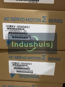One Yaskawa Servo Motor SGMAV-08ADA61 NEW Free delivery - Bild 1 von 7