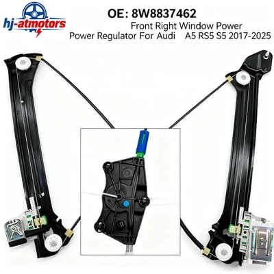 Front Right passenger side Window Power Regulator For Audi A5 RS5 S5 2017-2025 Foto 1 de 4