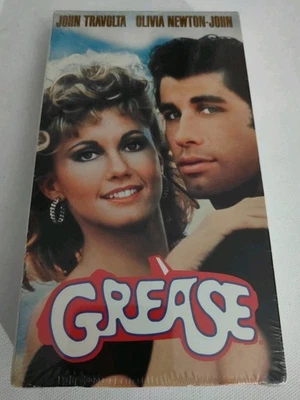 Grease (VHS, 1998) - FACTORY SEALED John Travolta Olivia Newton-John - Image 1 of 4
