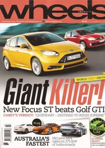 Wheels Jul 12 FOCUS ST GOLF GTI Audi S6 S7 Lexus GS450h Hyundai i30 Santa Fe  - Bild 1 von 3