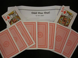Odd One Out Card Magic Trick - Close-Up Card Magic, Pocket, Walk Around, Street - Picture 1 of 1