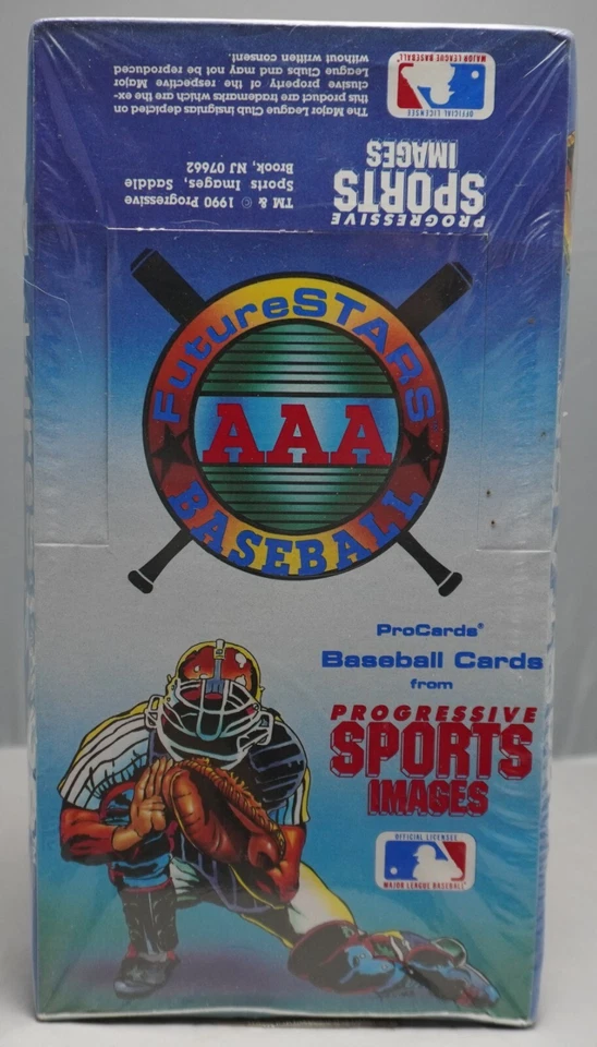 1990 PRO CARDS BASEBALL FUTURE STARS AAA - SEALED BOX - LOTS OF FUTURE STARS - Image 1 of 1