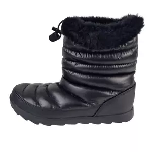 THE NORTH FACE Womens 7 Winter Boots Thermal Micro Waterproof Black C315ZT1 NWOT - Picture 1 of 11