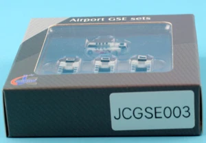 JCGSE003 1:400 Goldhofer Aircraft tug truck Pushback Tractor 4in1 Plastic Model - Picture 1 of 3