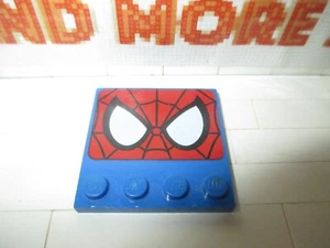 Lego - 1x Fliesenstecker 4x4 Spider-Man Augen Muster 10687 6179pb096 - Bild 1 von 1