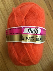 VINTAGE flauschiges Unger Garn Made in France super weiches Acryl maschinenwaschbar - Bild 1 von 17
