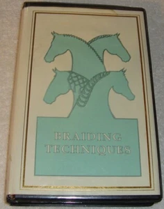 Braiding Techniques VHS Video horse care - Picture 1 of 3