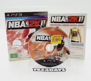 NBA 2K 11 Ps3 Game PlayStation 3 Complete with Jordan Jersey Avatar - Picture 1 of 5