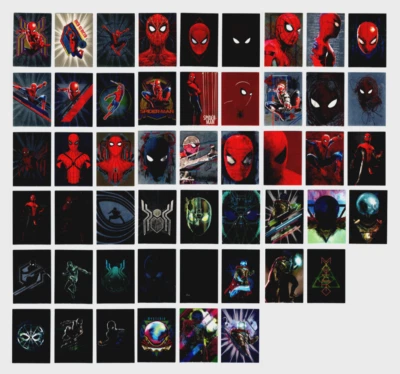 2019 CARDS MARVEL SPIDER-MAN Far From Home PANINI Full Set 50/50 Italy Edition - Image 1 of 4