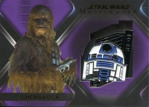 Star Wars Masterwork 2021 Purple [50] Medallion Relic Card CM-CR Chewbacca - Picture 1 of 1