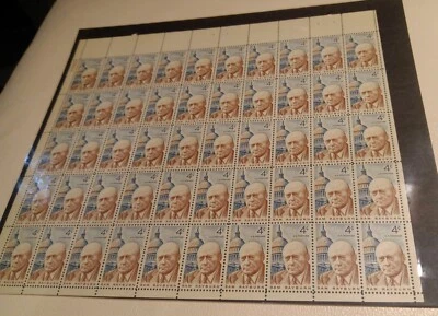 Scott #1202, Sam Rayburn, MNH, FDC, 4c, Full Sheet of 50 - Image 1 of 2