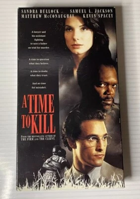 A TIME TO KILL (1996) VHS Sandra Bullock, Samuel L. Jackson Crime Drama Thriller - Image 1 of 4