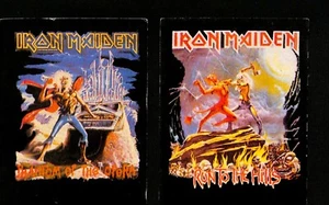 2 Pieces IRON MAIDEN Postcards Turkish Edition 1980s 10x15cm - Picture 1 of 1