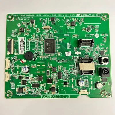 LG Main Control Interface Board w/ HDMI & Power Ports FROM LG 27UP600-W Monitor - Image 1 of 2