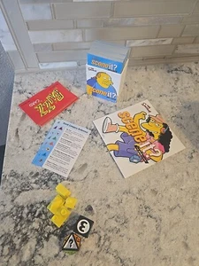 THE SIMPSONS SCENE IT DVD Game Replacement Parts 4 Plastic Movers 2 Dice DVD Etc - Picture 1 of 4