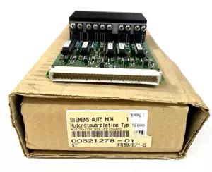 Siemens AUT5 MCH 00321278-01 Motor Control PC Board - Picture 1 of 14