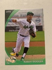 Robert Dugger Card 2017 Clinton Lumber Kings Team Card