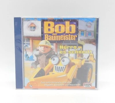 EUROPA Hörspiel CD - Bob der Baumeister - Hurra, es schneit! - OVP/Neu