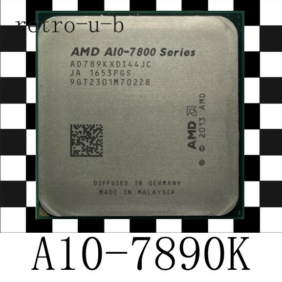 AMD A10-7890K FM2+ 4.10GHz Quad-Core 95W AMD CPU Processor - Image 1 of 1