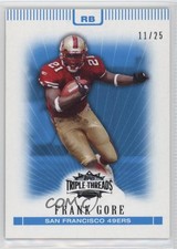 2007 Topps Triple Threads Sapphire /25 Frank Gore #33