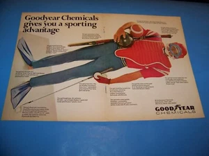 Goodyear Chemicals / Potlatch Original Print Ad from Magazine Vintage 1967 - Picture 1 of 2