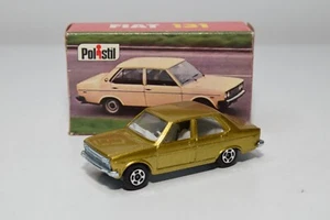 B41 1:66 3 INCH CLUB 33 POLISTIL RJ.13 RJ 13 RJ13 FIAT 131 METALLIC GOLD MIB - Picture 1 of 16