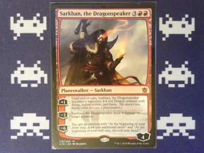 Sarkhan, the Dragonspeaker	 Khans of Tarkir - Magic the Gathering Red - Image 1 of 2