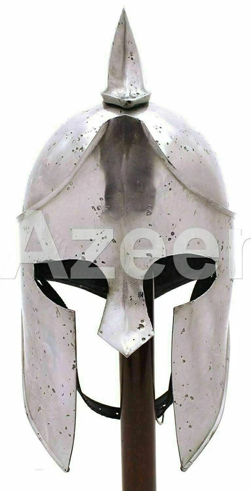 SCA Medieval ACERO 300 Película Rey Leónidas Réplica Armadura Espartana Casco Regalo Foto 1 de 4