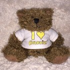 I Love Brownies Girl Guides Rare Collectable Soft Toy Teddy Bear - GIFT PRESENT