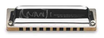 Manji Suzuki 10 Hole Diatonic Harmonica, Key of A, M-20-A - Image 1 of 3