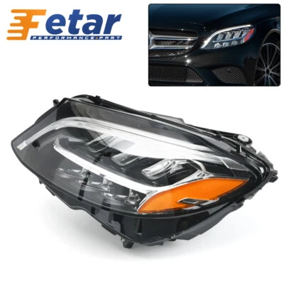 For 2019-2021 Mercedes-Benz C300 C43 C63 AMG LED Headlight Driver Left Front - Image 1 of 4