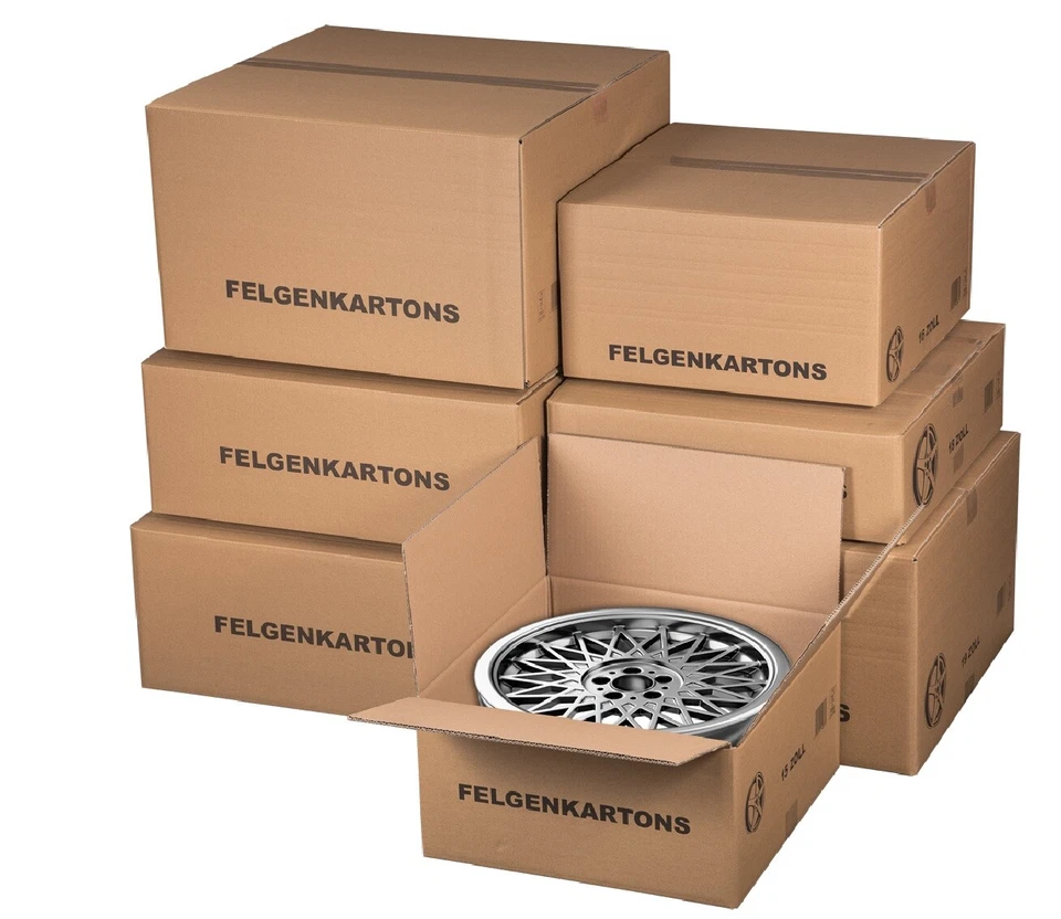 Felgenkartons Reifenkartons Komplettradkarton Autoreifen15 16 17 18 19 20 21 22" - Bild 1 von 1