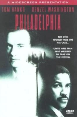 Philadelphia DVD (1998) Tom Hanks, Demme (DIR) cert 12 FREE Shipping, Save £s - Image 1 of 2