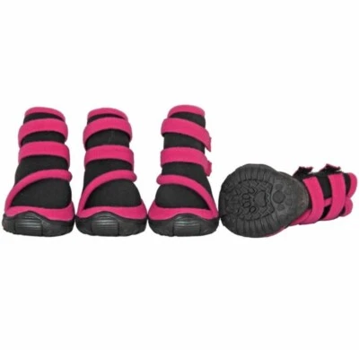 Thinsulate Insulation Paw Wear Boots for Pet Dog Pink, Small - Image 1 of 4