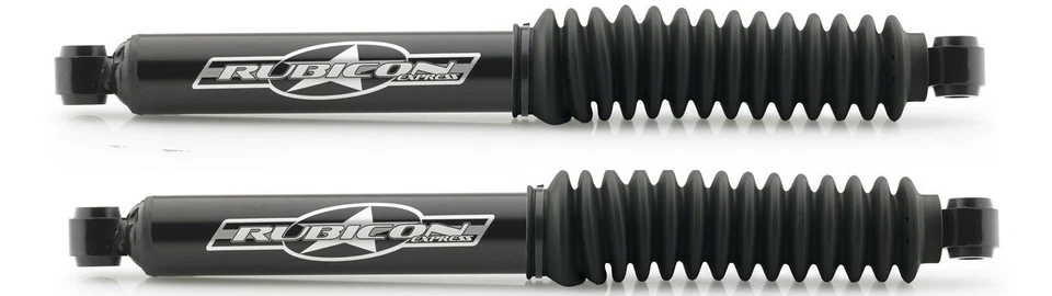 Amortiguadores traseros de doble tubo Rubicon Express elevación de 2" RXT2220B 97-06 para Jeep Wrangler Foto 1 de 1