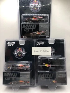 3 Cars Set Mini GT 1:64 2024 Red Bull Showrun Taichung Exclusive #798 #799 #800 - Picture 1 of 17