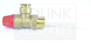 VÁLVULA DE ALIVIO DE TEMPERATURA Y PRESIÓN 4 BAR 90*c 3/4" X 15mm SALIDA DEJAR - Imagen 1 de 5
