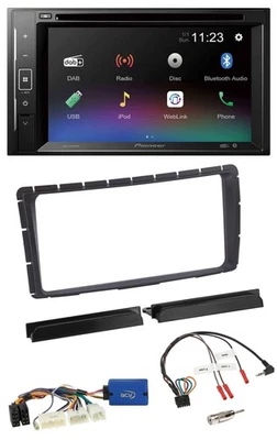 Pioneer Bluetooth Lenkrad USB 2DIN DAB DVD Autoradio für Toyota Hilux ab 2011 28 - Bild 1 von 4