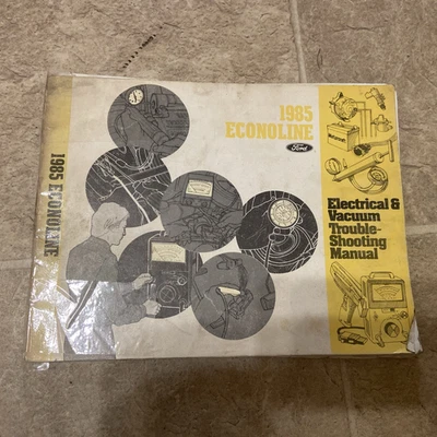 1985 Ford Econoline van E150 E250 электрическая вакуумная проводка магазин руководство по обслуживанию - Изображение 1 из 4